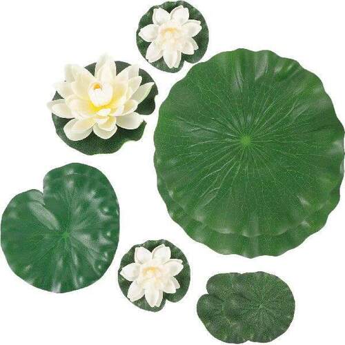 Water Lily Floating Lotus Flower Pond Decoration Household