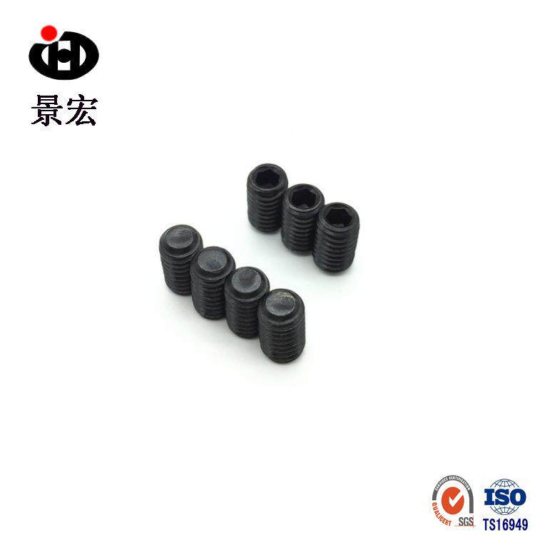 级GB77平端紧定机丝米螺丝129高强度781内六角.无头螺丝机米顶基