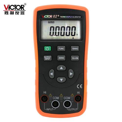 VICTOR胜利VC02+ 热电偶校验仪 过程校验仪 热电偶信号输出校准仪