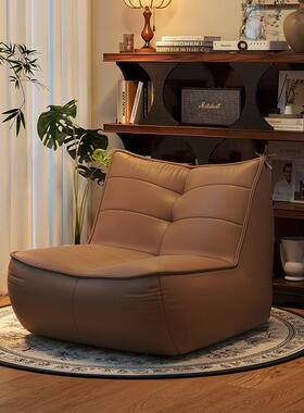 懒人沙发可躺可睡毛毛虫沙发阳台卧室懒人椅榻榻米复古豆袋沙发椅