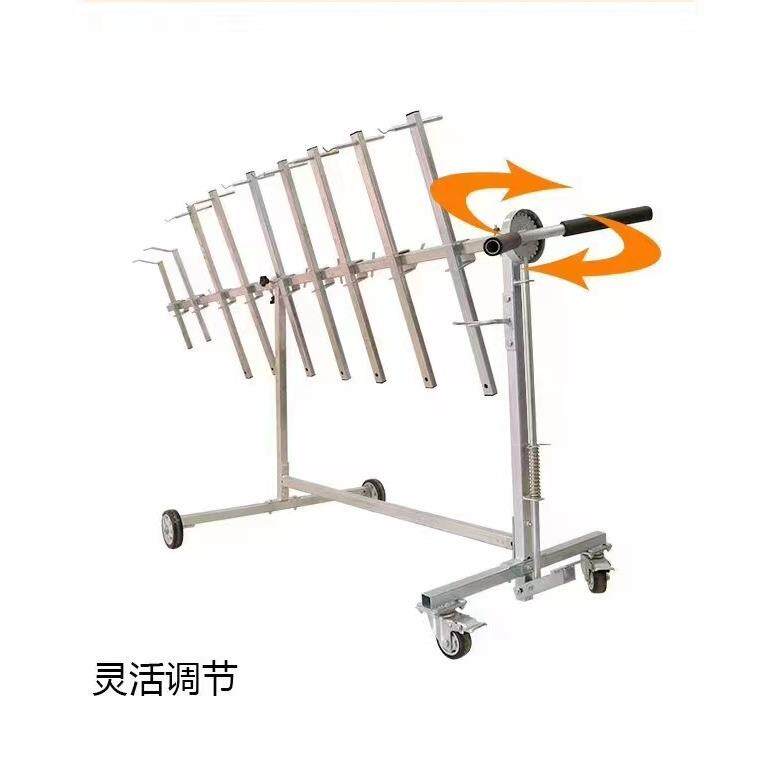 汽车钣金喷漆汽车保险杠喷漆支架工具喷漆房多功能旋转喷漆架子