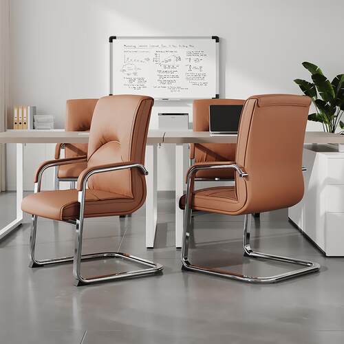 弓形办公椅舒服久坐办公室会议座椅职员椅麻将椅子靠背电脑椅家用