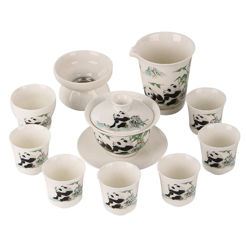 旅行功夫茶具陶瓷套装便携式户外商务实用礼品公司活动开业伴手礼