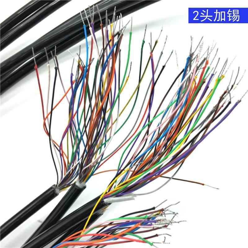 外挂手脉线电子手轮芯线弹簧线螺旋线信YKF号线1215芯1芯626芯