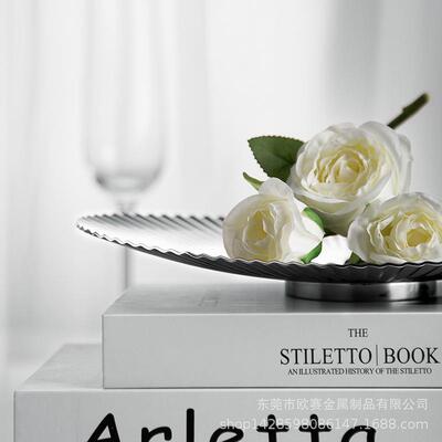 礼轻XQI奢水果盘摆北欧件风网红ins时尚家居零食盆乔迁物精致nsi