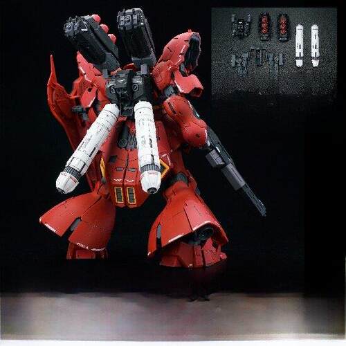 现货包邮 EW RG HG 1/144 沙扎比 匠沙式样 背包 爆甲 配件包改件