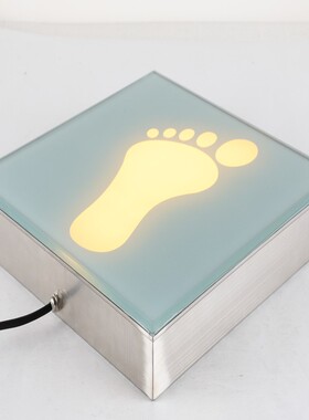 条形圆发光砖不锈钢MX512七D彩长条超市D埋地板弧线条灯LE地12001