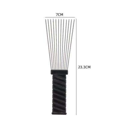 Hair comb Peach comb Steel needle comb men's oil comb pi