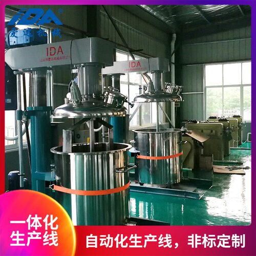 供油漆涂料成套设备 乳胶漆 真石漆生产线