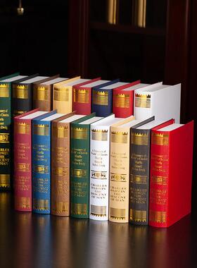 假书人造书装饰装饰品红酒架客厅办公室欧洲覆古家具学习道具书