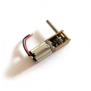 N20微型低速马达智能小车3V齿轮蜗轮蜗杆 直流减速电机1218