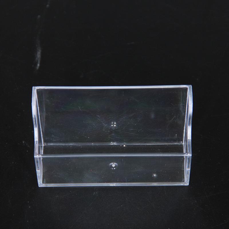 桌面棉签小物件收纳盒 透明多功能便捷置物架 化妆用具收纳置物盒