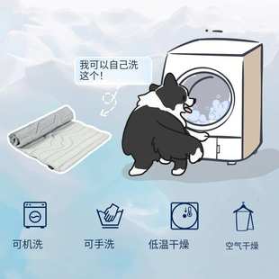 宠物专用冷却垫凉感尼龙降温水晶绒绗缝狗垫宠物垫子工厂定制