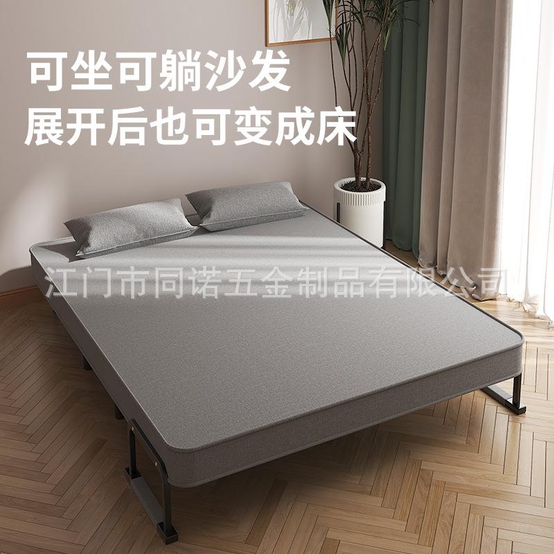 床小客户型沙发双两用多功能简易人布艺厅书房办公折叠沙发室家用