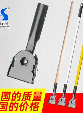 平板拖把尘推乐佰美夹头排拖平商用宽长地拖布6090cm110高效清洁