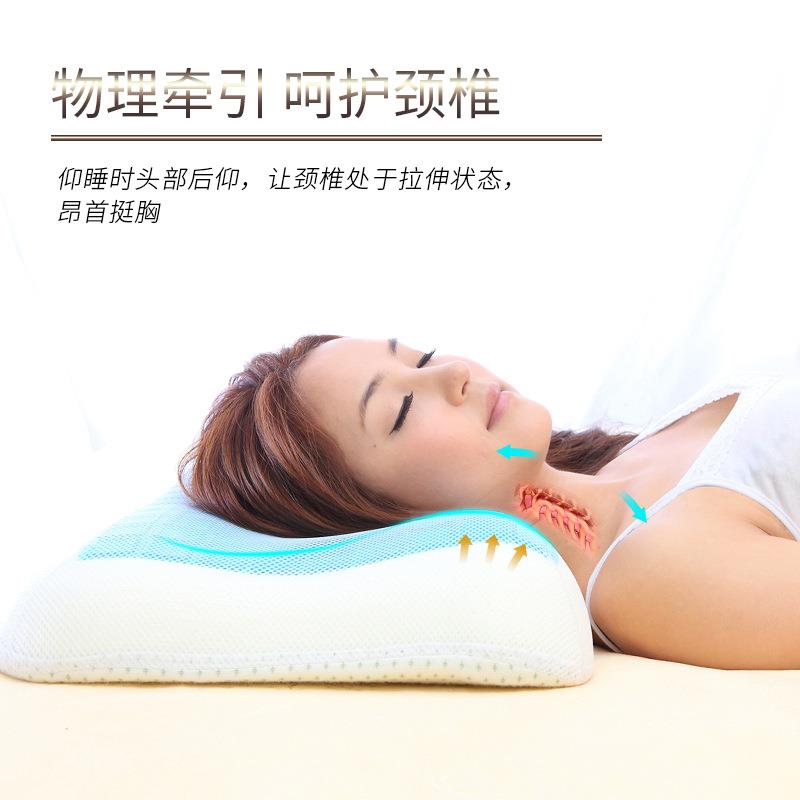 新款直销凝胶枕夏季助睡眠枕套慢回弹记忆棉清凉枕枕芯夏凉枕头清
