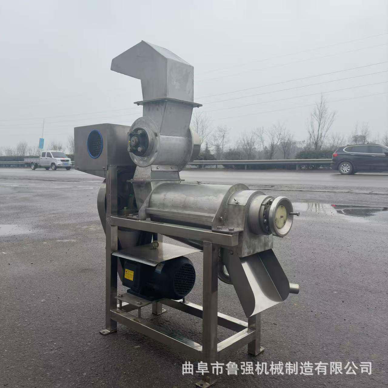 苹果果汁饮料设备 大型苹果破碎榨汁机 渣汁分离打汁机厂家