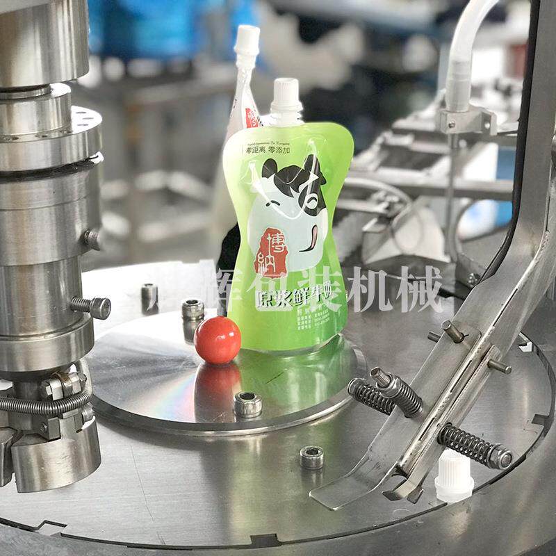 饮料吸嘴袋灌装XLZLD-2-封口机 吸嘴嘴袋果冻装设备吸灌自立袋灌