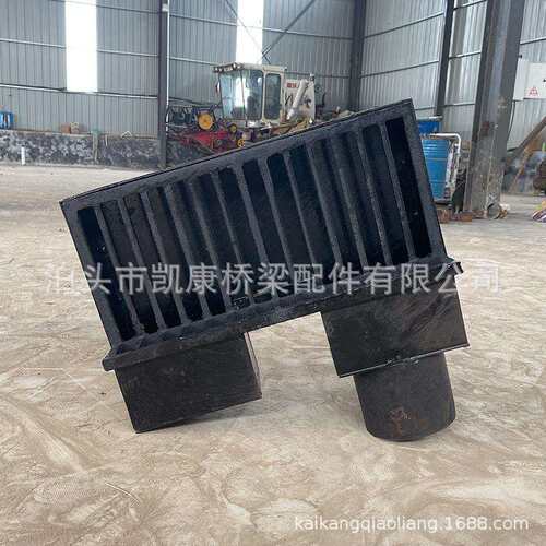 厂家供应桥梁排水沟施工用市政路桥矩形集水井铸铁泄水管混凝土