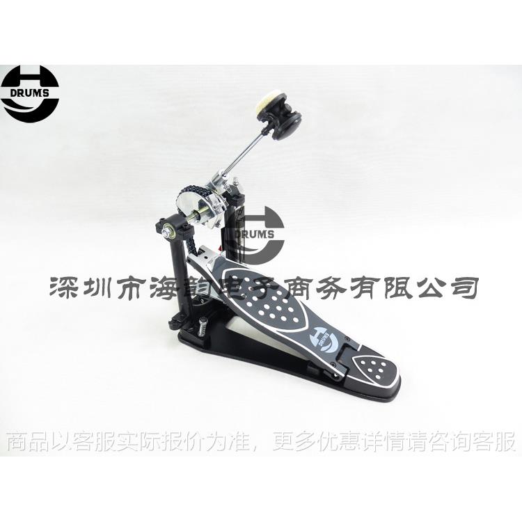打击乐 架子鼓双链单踩单踩锤踩槌金属防滑踏板-001