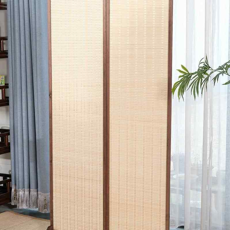 简隔易屏风985断挡J板中式座屏门玄关遮挡小户型客进厅双面可移动