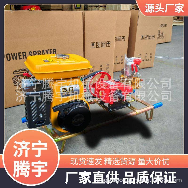 担架式汽油打机价格汽油喷雾机厂家园林打喷雾机出口
