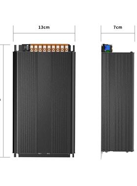 远程控制1500W机壳电源 带I2C通讯和风扇温控 18V67老化设备电源