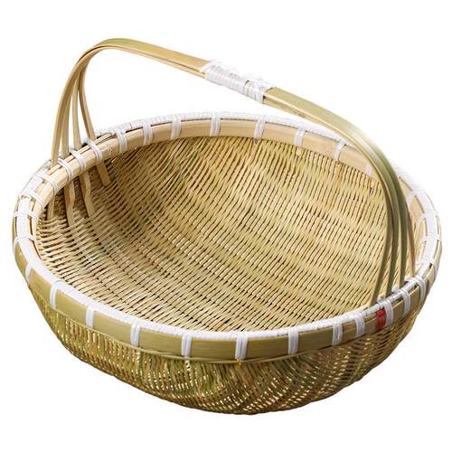 纯手工竹编制品手提篮家用编织收纳筐菜篮子购物篮水果篮馒头筐