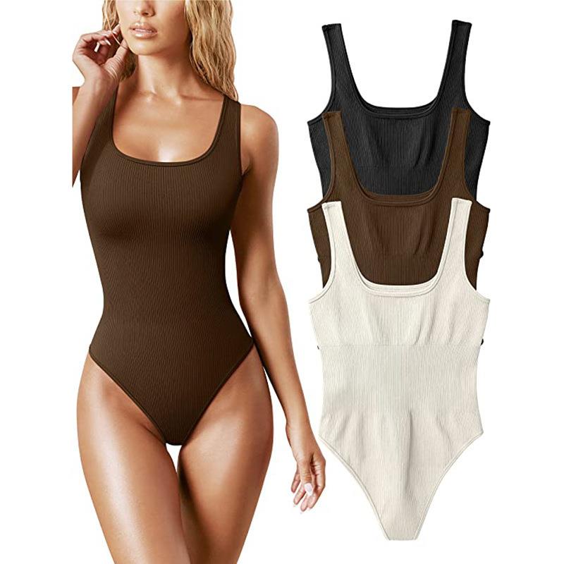 button concealed tuck tummy bodysuit neck square shaping