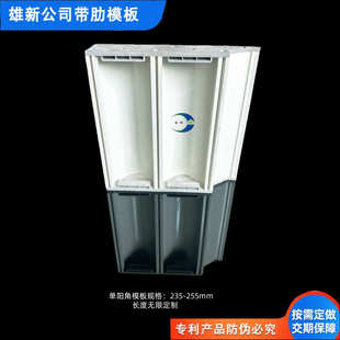 混凝土塑料塑料建筑河北肋模板挡墙涵洞廊合金模板建筑带生产厂家