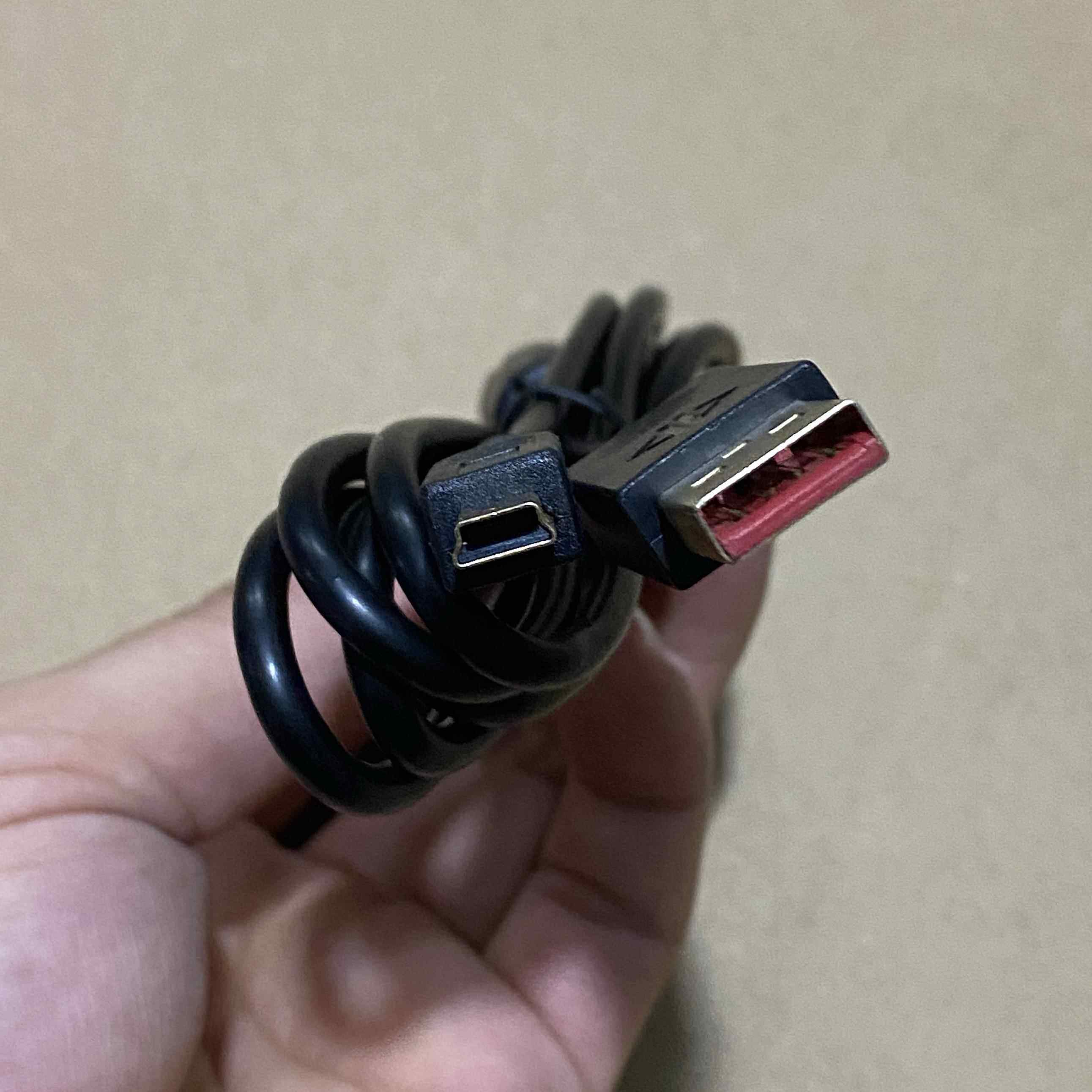 樱桃MX3.0 G80-3850键盘链接线 樱桃miniusb数据线黑色柔软双磁环