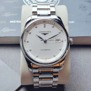 新款9.8新 浪琴名匠系列精钢自动机械手表40MM男表L2.793.4.77.6