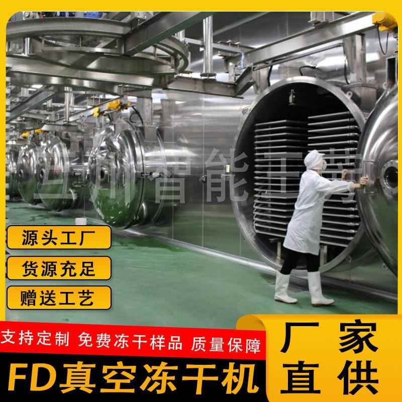 10平鲜冷萃液咖啡液FD真空冻干机20平沙棘果粉低温式冷冻干燥机