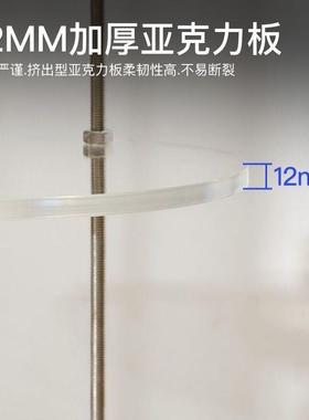 亚克力置物落地收纳架花架多层客厅透明储68646收物浴室置厨房物