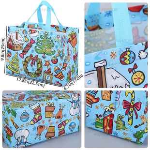 Bags Gift Wrapping Tote Xmas 5pcs decorations Christmas