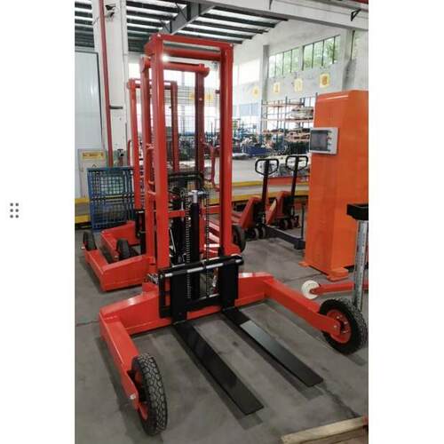 普尔夫手动液压堆高车1吨2吨升高车升降搬运车叉车装卸车地牛铲车