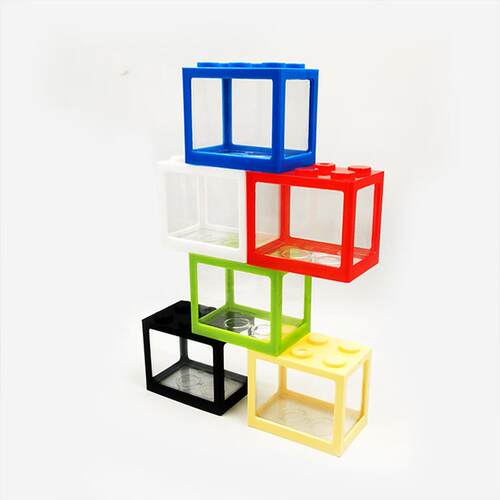 Internet celebrity street stall plastic fighting fish buildi