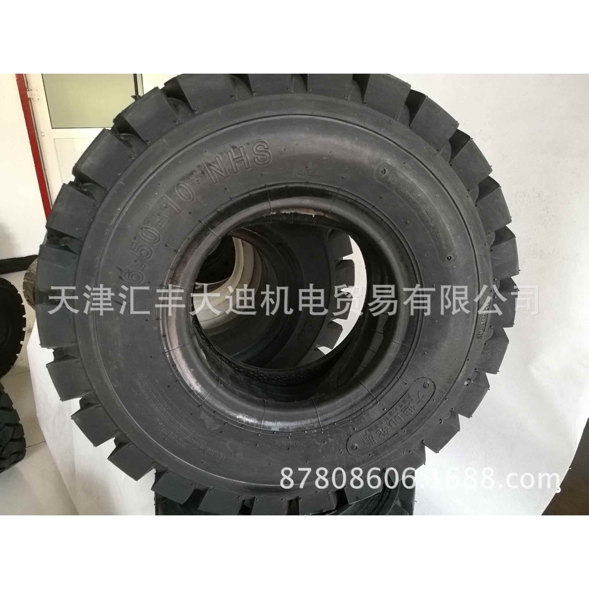 厂家直销叉车轮胎3吨-3.5吨650-10叉车轮胎实心轮胎充气轮胎