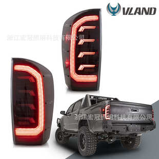 VLAND適用于16 豐田塔庫瑪尾燈總成改裝 TACOMA LED行車燈現貨 21款