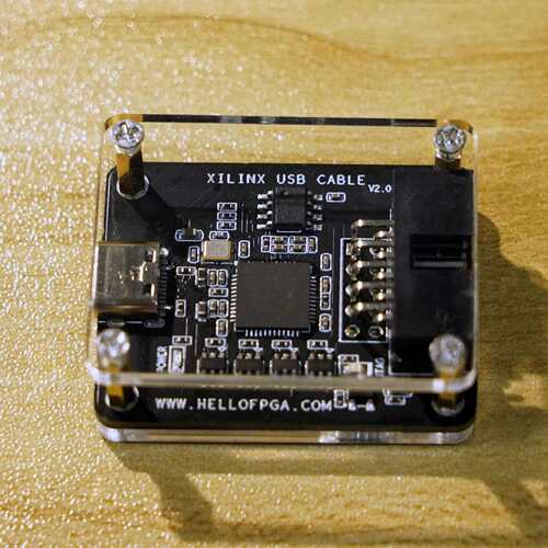 XILINX下载器 标准10脚JTAG 进口FT方案