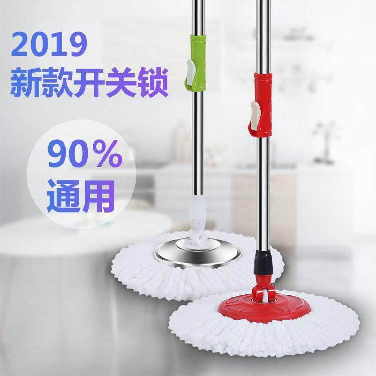 。洗脱一体拖把扦把家用厨房拖地去油客厅瓷砖专用免手洗款懒人拖