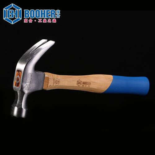 Booher宝合工具胡桃木柄羊角锤BH3101116/20/24 330mm335mm390mm