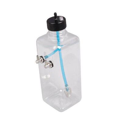 Transparent Fuel Tank with Metal Cap for Gas Plane Aircraft