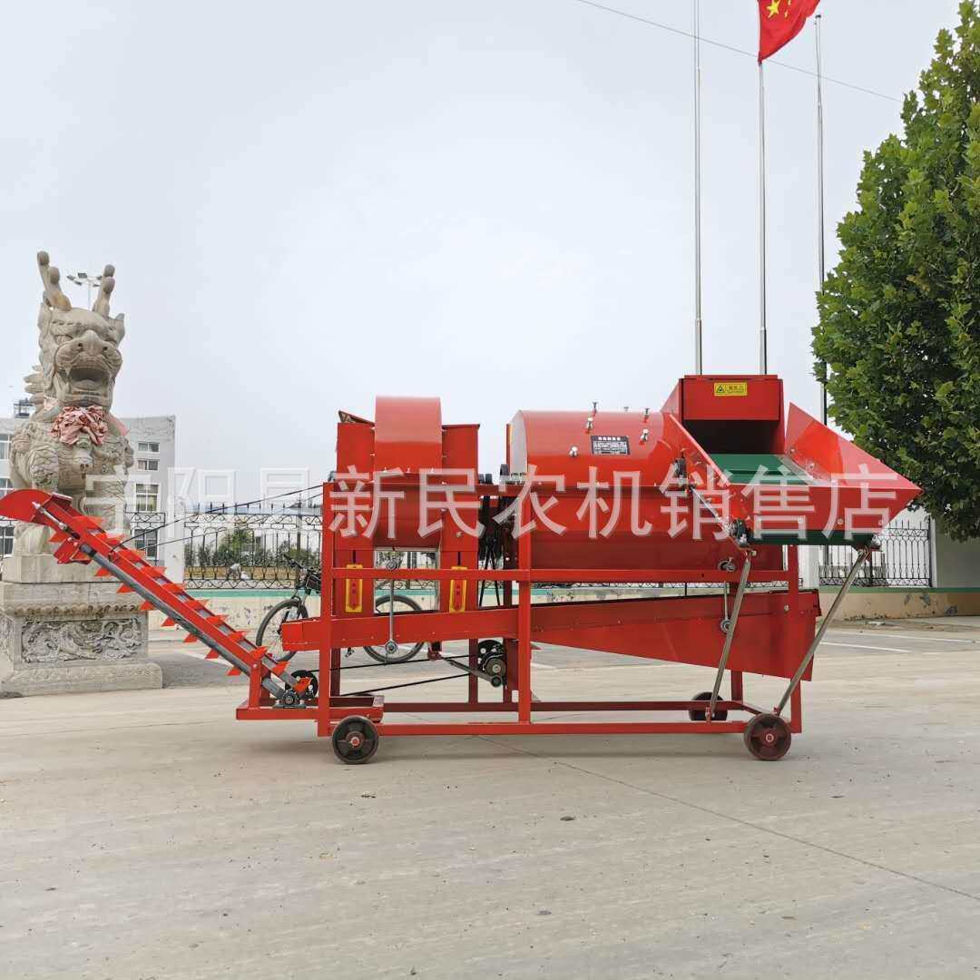 干湿两用农用花生摘果机带自动装袋花生打果机去秧机器省时省力