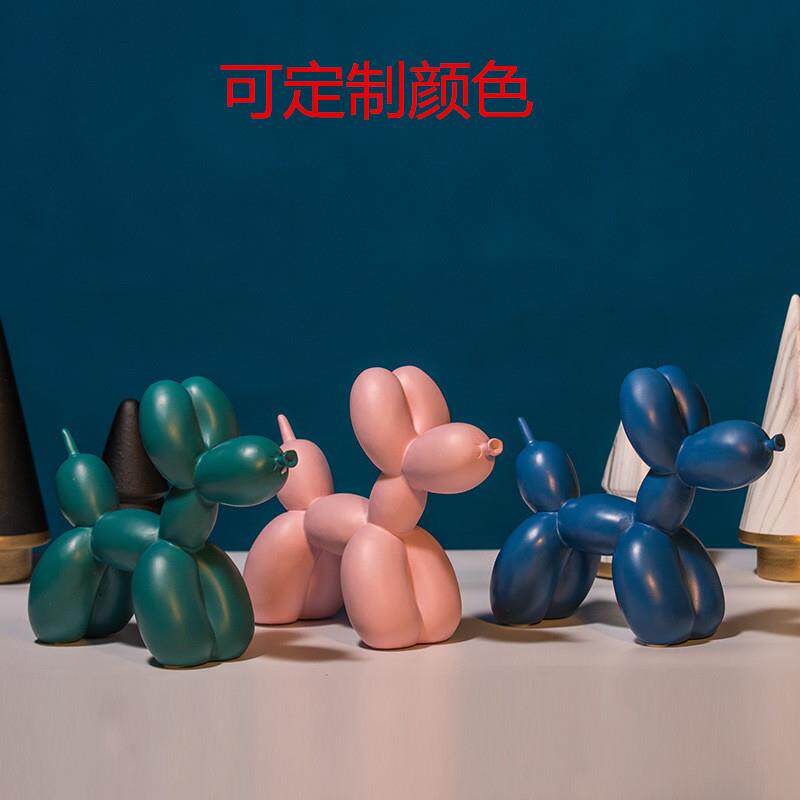 北欧树脂摆件家居软装样品间饰品桌面摆设生日礼物ins风手工