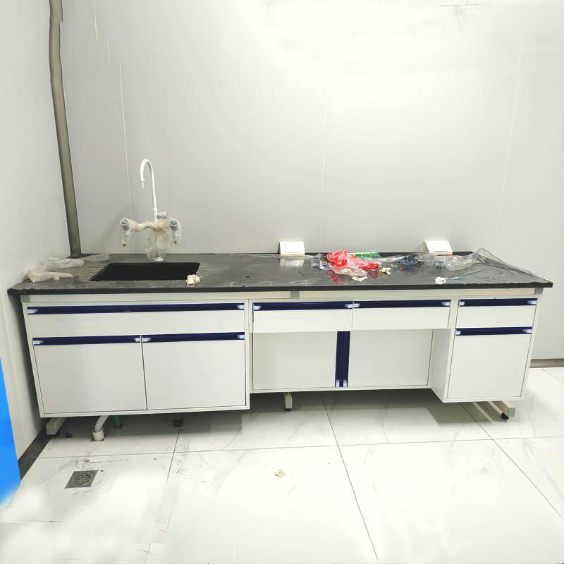 SYT-02台全理工钢实验室操作台物化学试验台钢木试验边钢木实验室