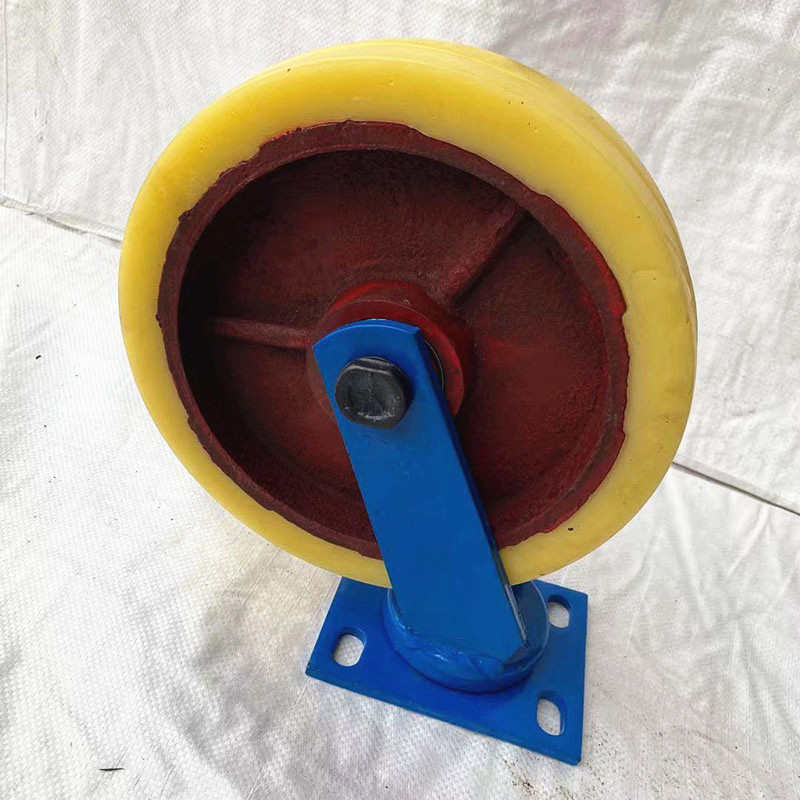 12芯轮6寸万向脚轮尼龙10寸铁4寸定向推车寸轮寸尼龙轮轮子5