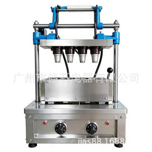 厂家供应 4头蛋托 商用 雪糕脆皮 Egg tray machine 冰淇淋蛋托机