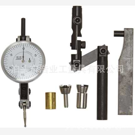 轴向支撑指示表测头延长杆支撑杆燕尾夹套管英制杠杆表附件套装