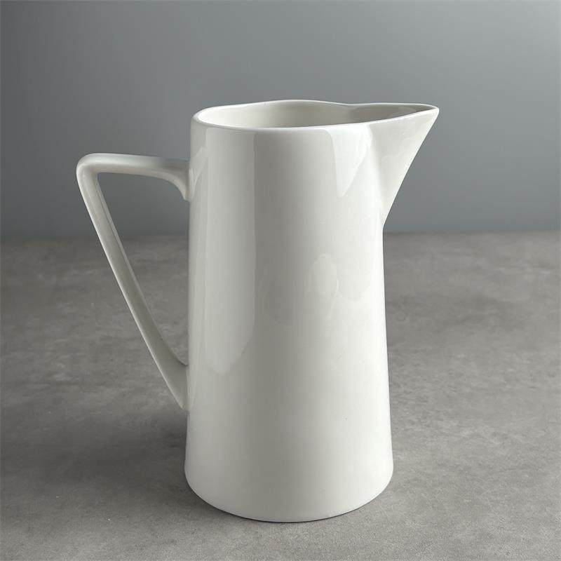 i go home水壶插花瓶带把陶瓷欧式纯白冷水壶餐饮果汁壶商用7326,餐饮具,冷水壶,淘宝优惠券,粉丝福利购,淘宝优惠卷